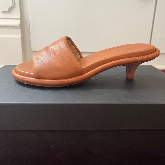 NWT MARSÈLL Brown Spilla Heeled Sandals Size 39 - Picture 3 of 7